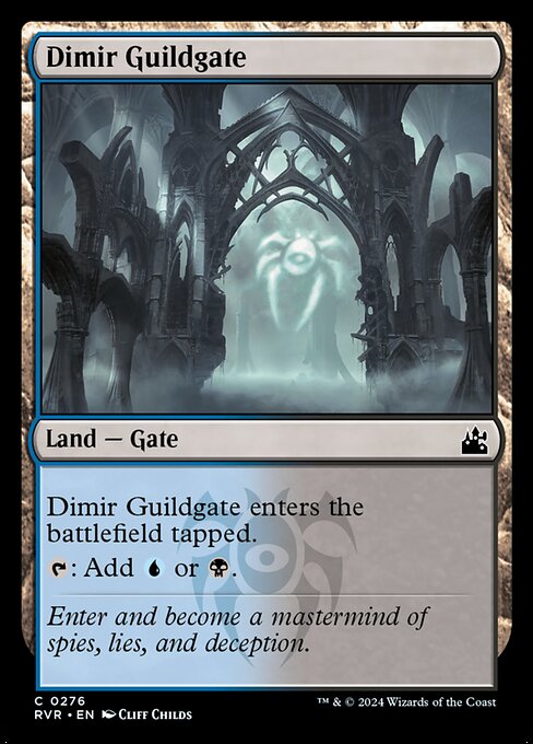 Magic the Gathering Card - Dimir Guildgate - MTG Circle
