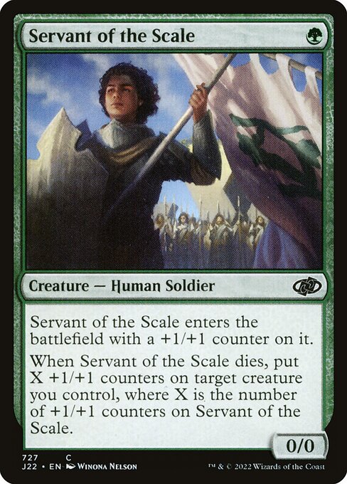 Magic the Gathering Card - Servant of the Scale - MTG Circle