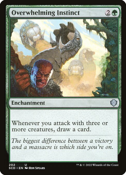 Magic the Gathering Card - Overwhelming Instinct - MTG Circle