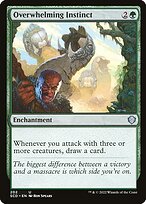Magic the Gathering Card - Overwhelming Instinct - MTG Circle