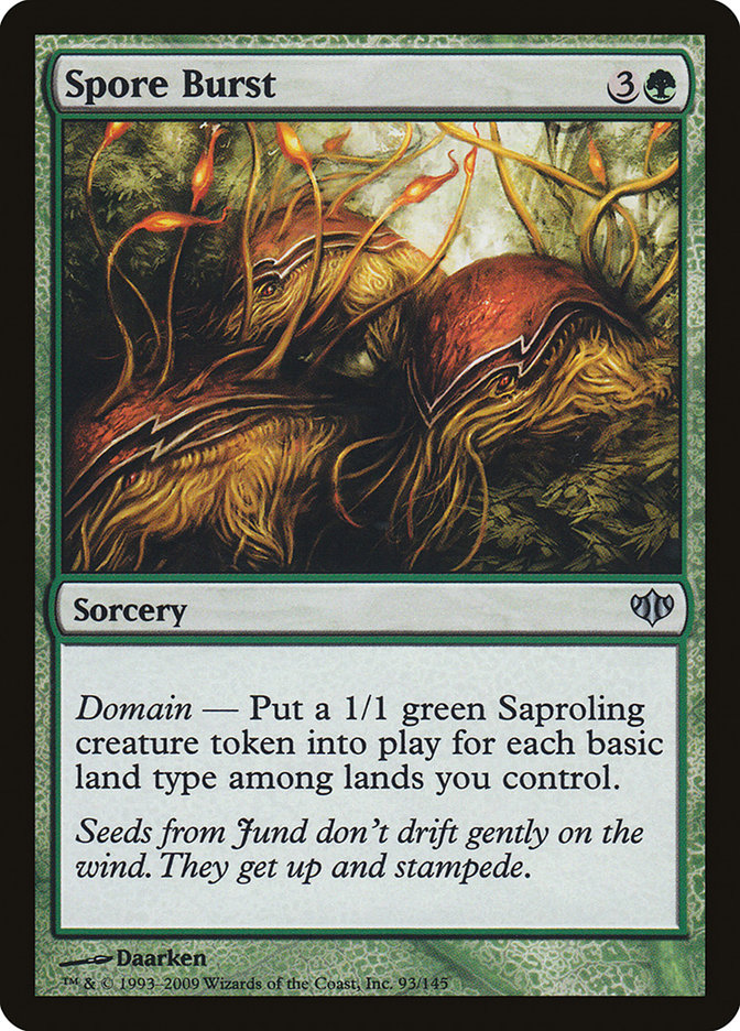Magic the Gathering Card - Spore Burst - MTG Circle