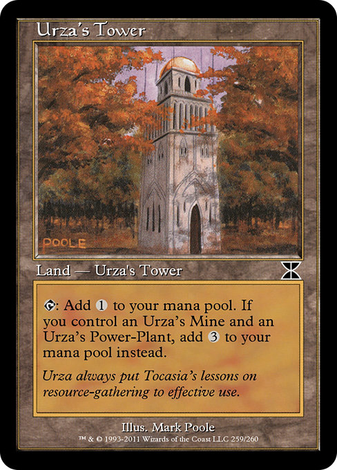 Magic the Gathering Card - Urza's Tower - MTG Circle