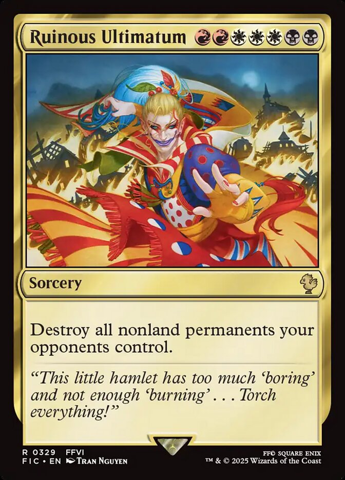 Magic the Gathering Card - Ruinous Ultimatum - MTG Circle