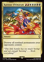 Magic the Gathering Card - Ruinous Ultimatum - MTG Circle