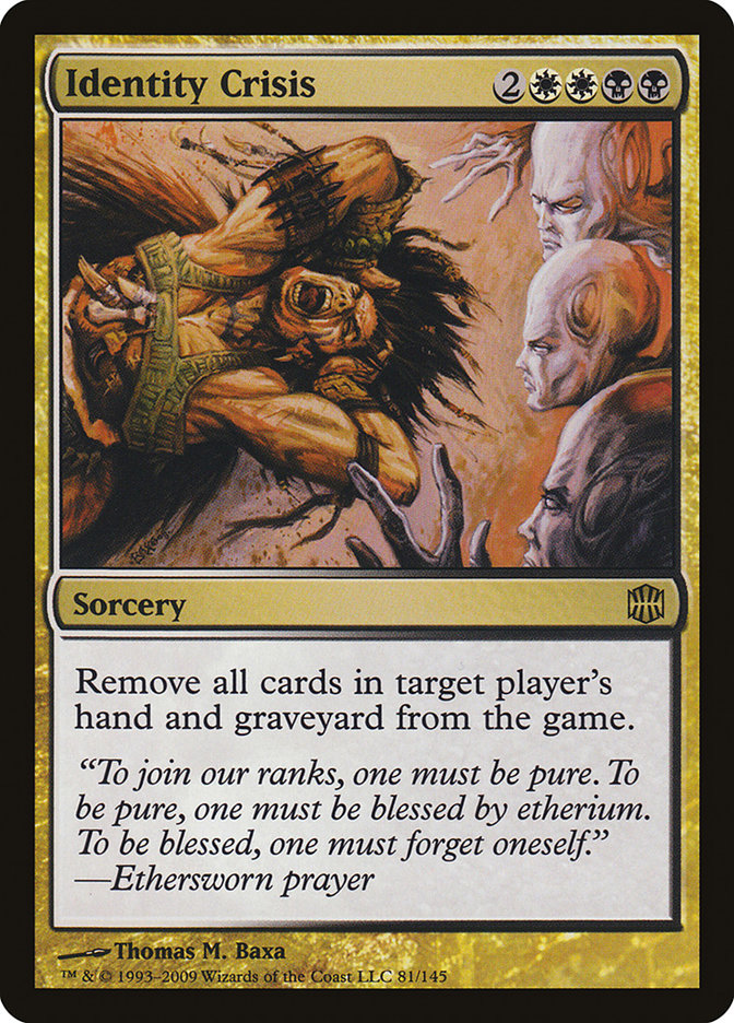 Magic the Gathering Card - Identity Crisis - MTG Circle