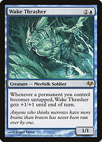 Magic the Gathering Card - Wake Thrasher - MTG Circle