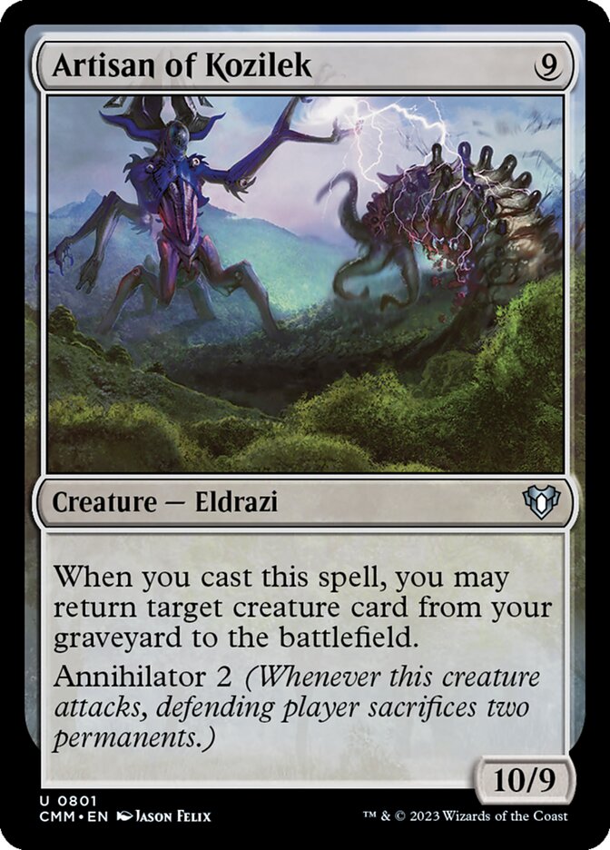 Magic the Gathering Card - Artisan of Kozilek - MTG Circle