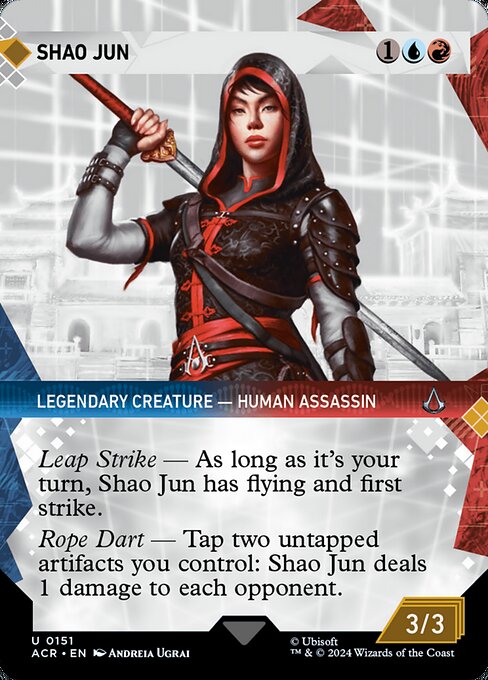 Magic the Gathering Card - Shao Jun - MTG Circle