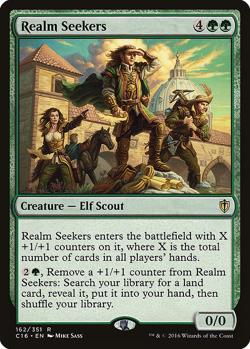 Magic the Gathering Card - Realm Seekers - MTG Circle