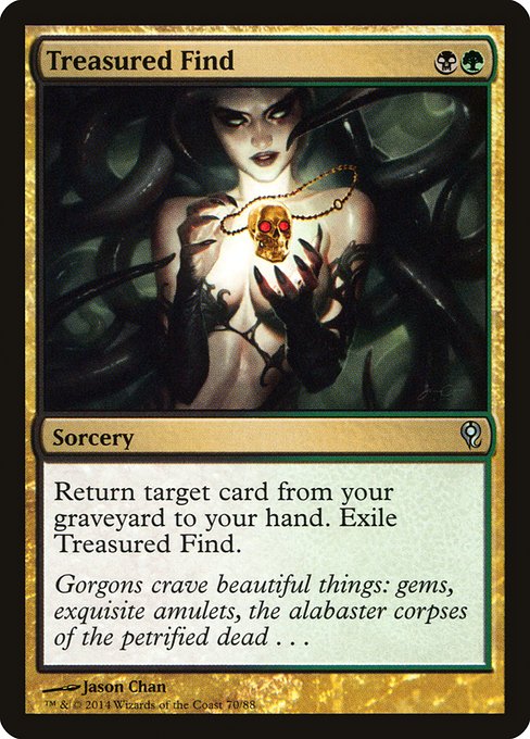 Magic the Gathering Card - Treasured Find - MTG Circle