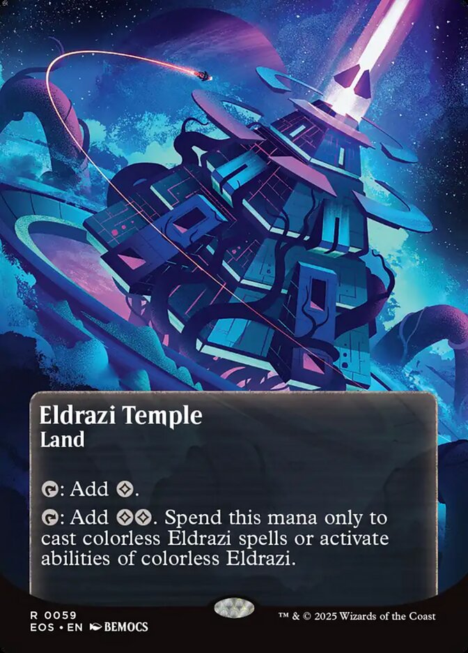 Magic the Gathering Card - Eldrazi Temple - MTG Circle