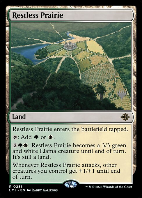 Magic the Gathering Card - Restless Prairie - MTG Circle