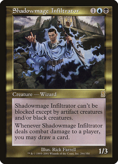 Magic the Gathering Card - Shadowmage Infiltrator - MTG Circle