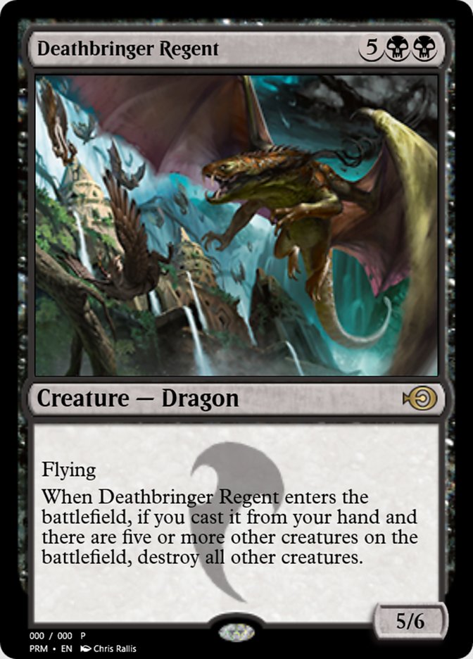 Magic the Gathering Card - Deathbringer Regent - MTG Circle