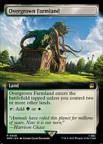 Magic the Gathering Card - Overgrown Farmland - MTG Circle