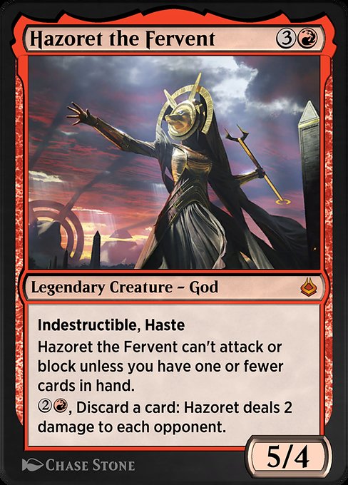 Magic the Gathering Card - Hazoret the Fervent - MTG Circle