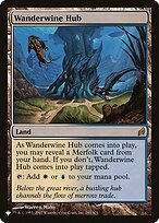 Magic the Gathering Card - Wanderwine Hub - MTG Circle