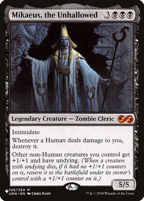 Magic the Gathering Card - Mikaeus, the Unhallowed - MTG Circle