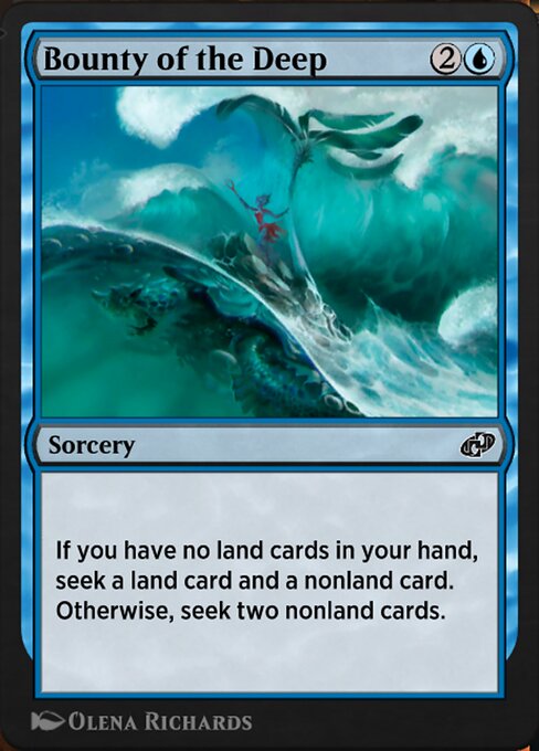 Magic the Gathering Card - Bounty of the Deep - MTG Circle