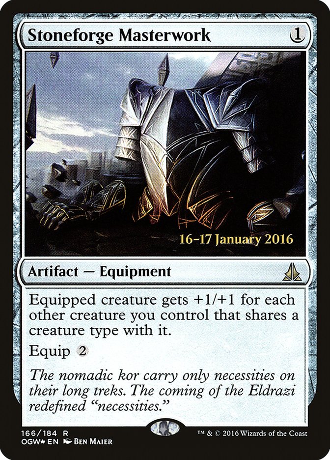 Magic the Gathering Card - Stoneforge Masterwork - MTG Circle