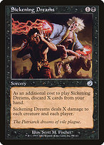 Magic the Gathering Card - Sickening Dreams - MTG Circle