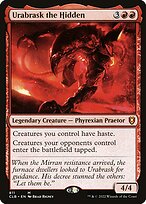 Magic the Gathering Card - Urabrask the Hidden - MTG Circle