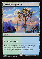 Magic the Gathering Card - Overflowing Basin - MTG Circle