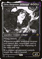 Magic the Gathering Card - Liesa, Forgotten Archangel - MTG Circle
