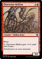 Magic the Gathering Card - Flowstone Hellion - MTG Circle
