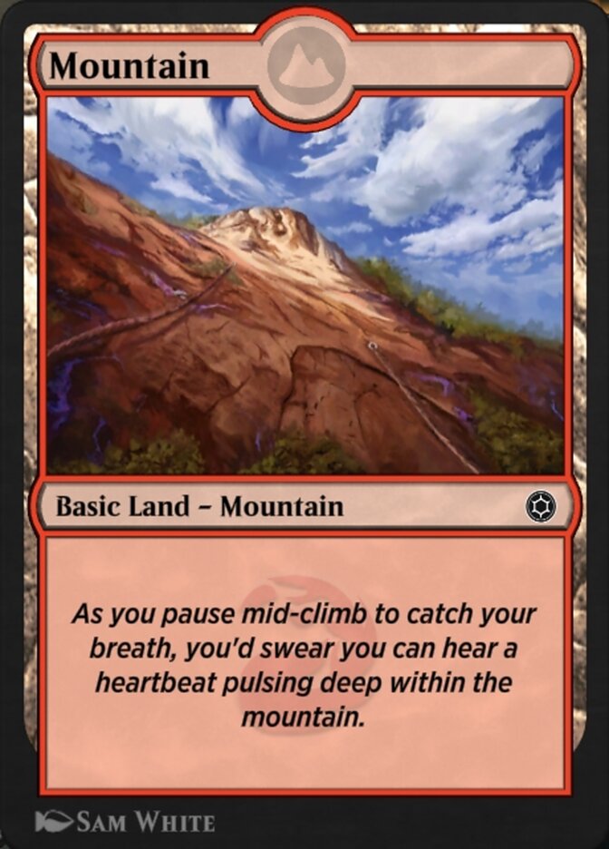 Magic the Gathering Card - Mountain - MTG Circle