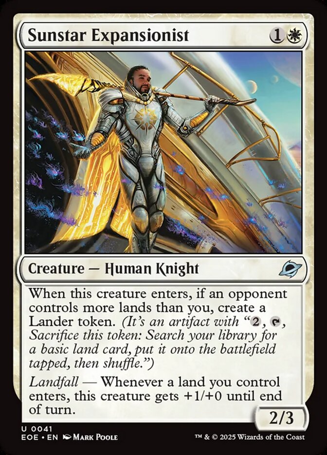 Magic the Gathering Card - Sunstar Expansionist - MTG Circle