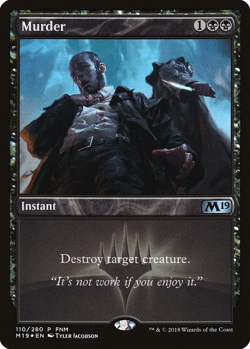 Magic the Gathering Card - Murder - MTG Circle