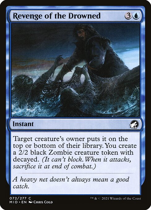 Magic the Gathering Card - Revenge of the Drowned - MTG Circle