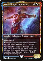 Magic the Gathering Card - Keranos, God of Storms - MTG Circle