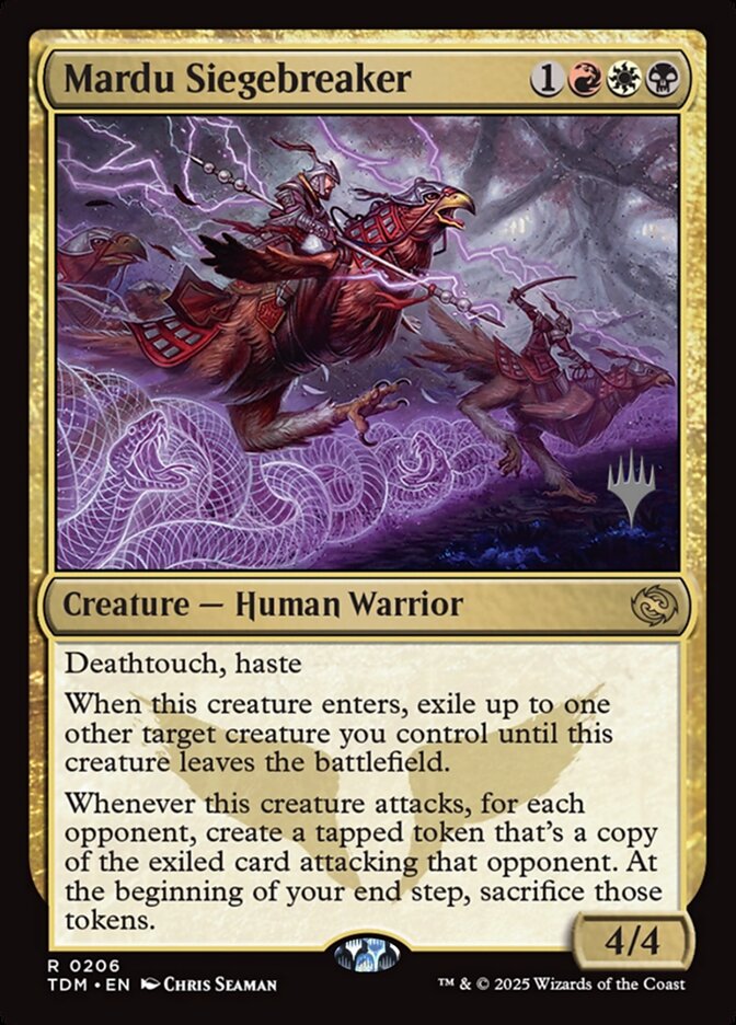 Magic the Gathering Card - Mardu Siegebreaker - MTG Circle