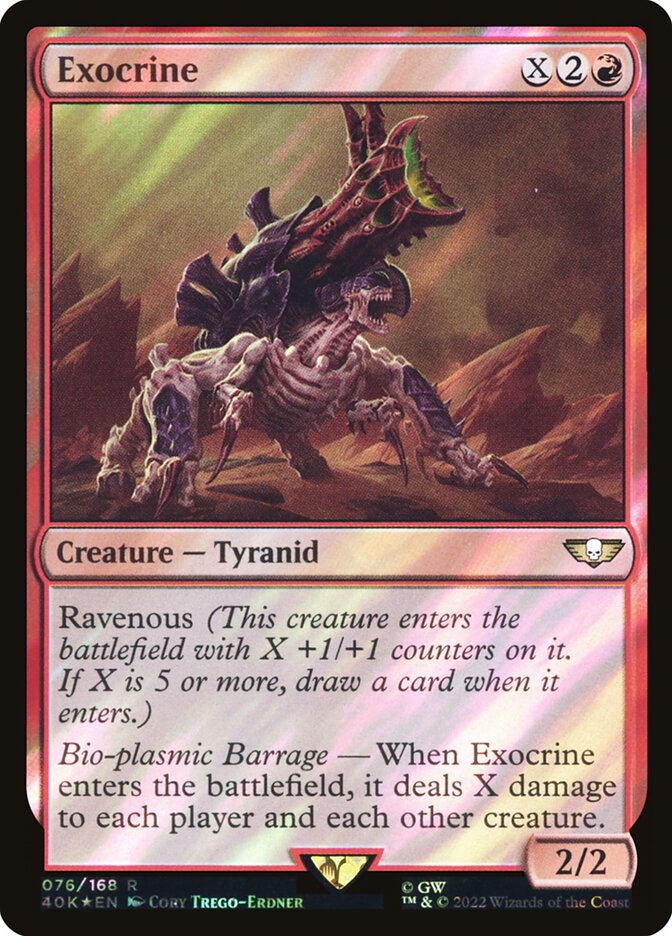 Magic the Gathering Card - Exocrine - MTG Circle