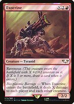 Magic the Gathering Card - Exocrine - MTG Circle