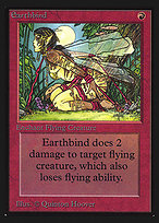 Magic the Gathering Card - Earthbind - MTG Circle