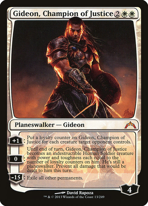 Magic the Gathering Card - Gideon, Champion of Justice - MTG Circle