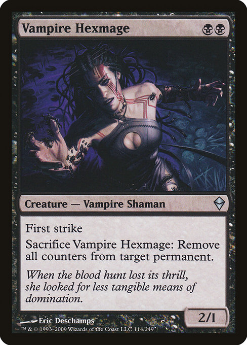 Magic the Gathering Card - Vampire Hexmage - MTG Circle