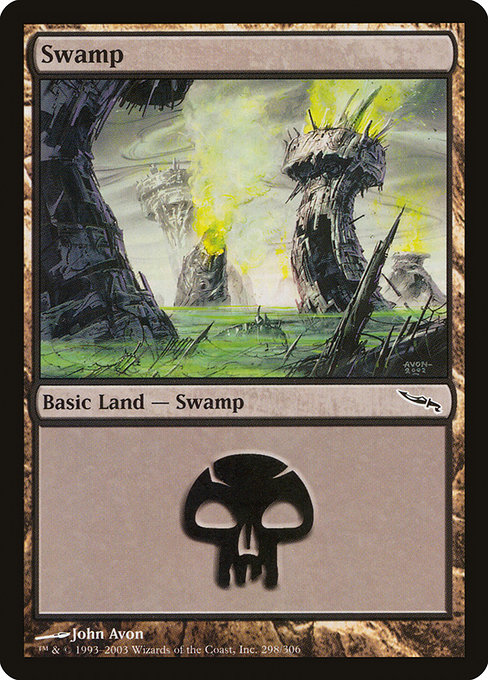 Magic the Gathering Card - Swamp - MTG Circle