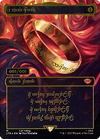 Magic the Gathering Card - The One Ring - MTG Circle