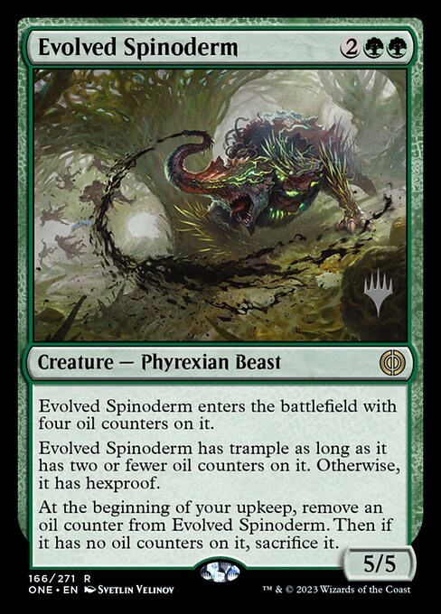 Magic the Gathering Card - Evolved Spinoderm - MTG Circle