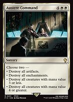 Magic the Gathering Card - Austere Command - MTG Circle