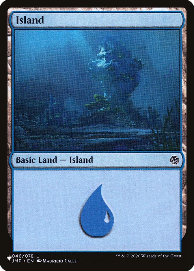 Magic the Gathering Card - Island - MTG Circle