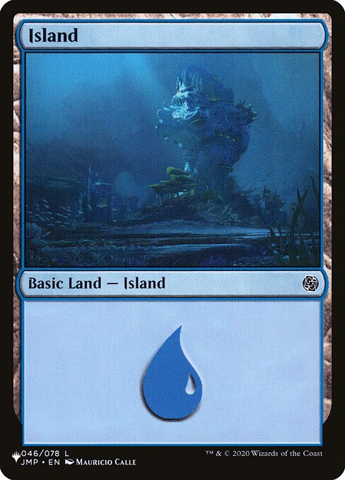 Magic the Gathering Card - Island - MTG Circle
