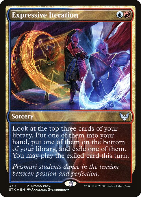 Magic the Gathering Card - Expressive Iteration - MTG Circle