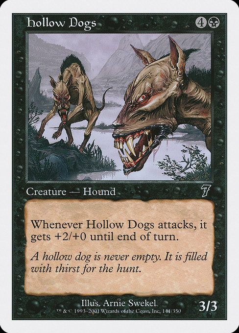 Magic the Gathering Card - Hollow Dogs - MTG Circle