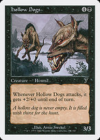 Magic the Gathering Card - Hollow Dogs - MTG Circle