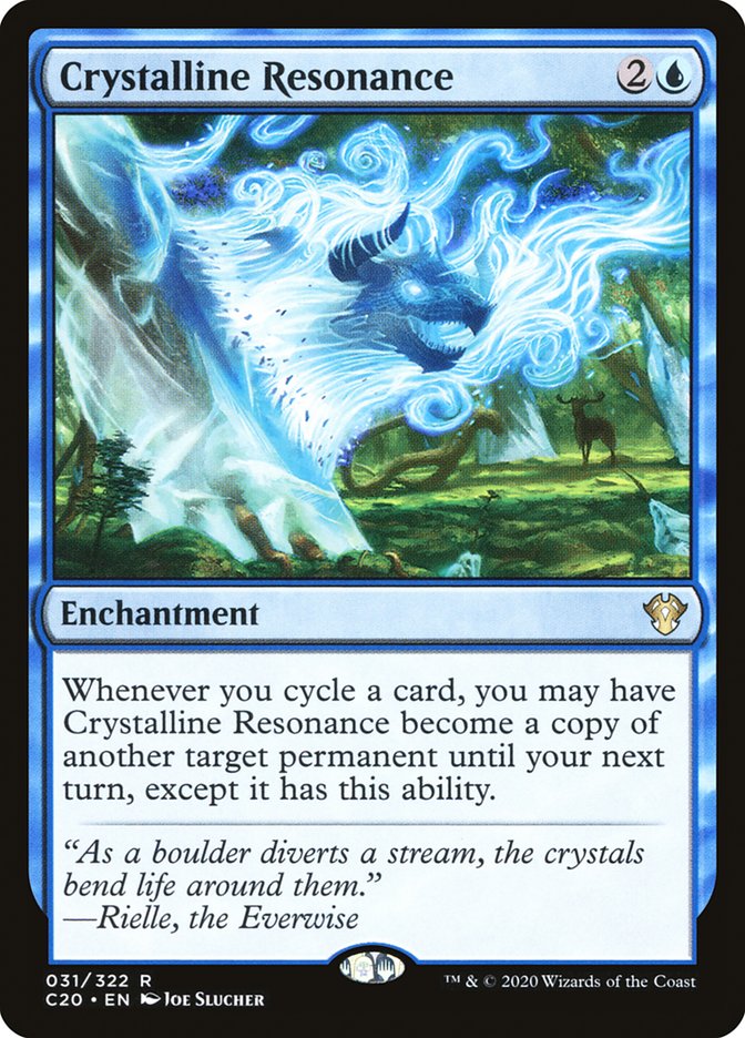 Magic the Gathering Card - Crystalline Resonance - MTG Circle
